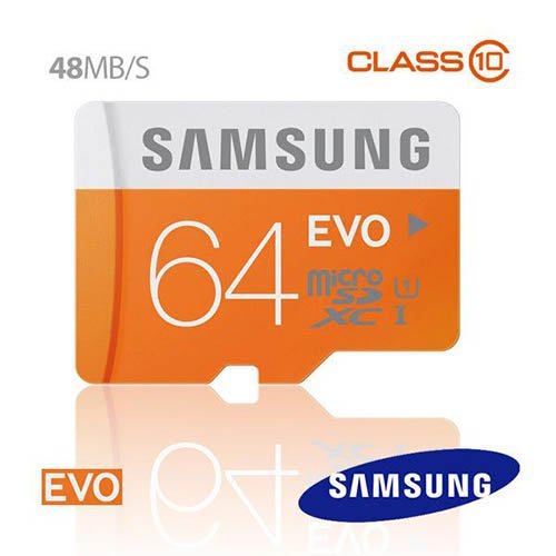 Thẻ nhớ Samsung Evo 64Gb BH 12 tháng